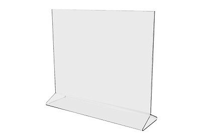 11”W x 8.5”H Ad Frame Two Sided Table Sign Holder Poster Display Frame Qty 4