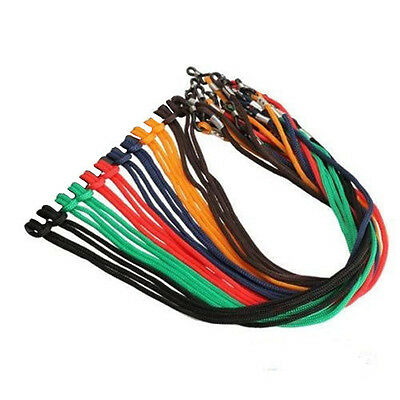 1 Thin Eyeglass Cord Colorful Braided Nylon Strap Holder Necklace (1)single Cord