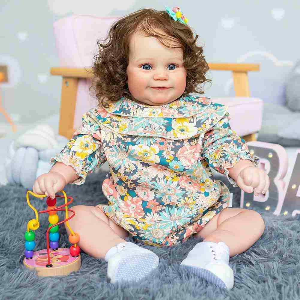 24 inches 60CM Dolls for Kids Toys Toddler Full Body Girls Reborn Doll u s