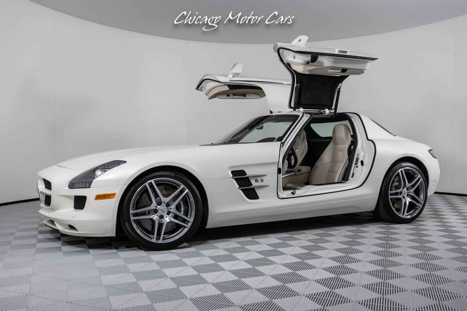 2012 Mercedes-benz Sls Amg Designo Mystic White! Gullwing Doors! Only 5k Mile