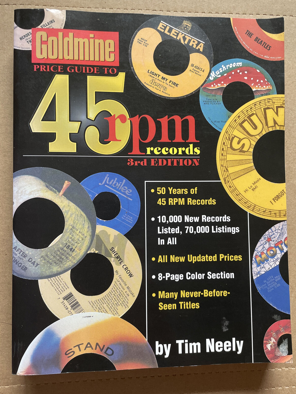 Goldmine Price Guide To 45 Rpm Records Tim Neely (2001, Trade Paperback) 3rd Ed