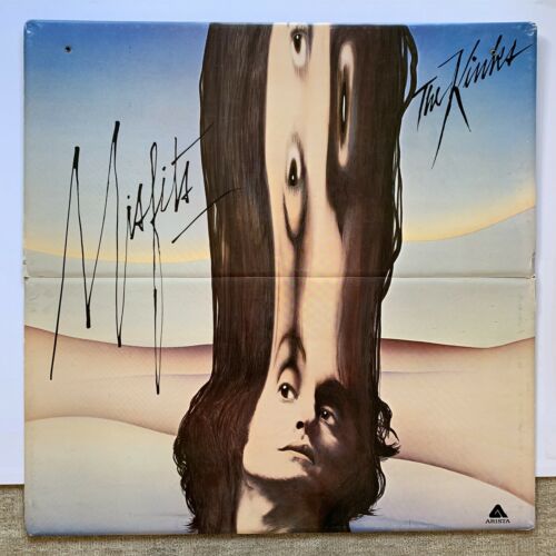 Original 1978 Kinks Misfits Cardboard Promotional Rock Hanging Display 36” X 36”