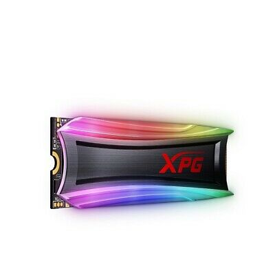 XPG SPECTRIX RGB Gaming SSD S40G: 512GB Internal PCIe Gen3x4 M.2 2280 (NVMe)