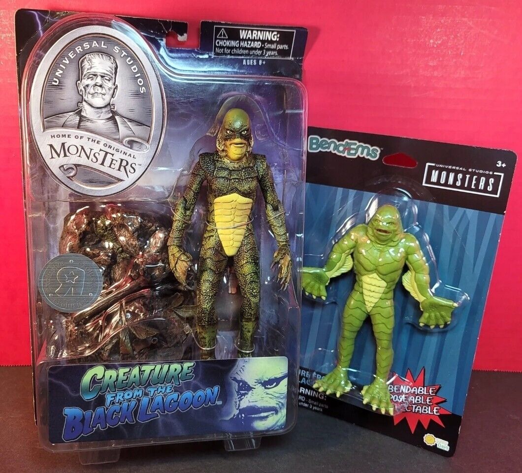 CREATURE FROM THE BLACK LAGOON TOYS R US EXCLUSIVE 2009 + BONUS BEND-EMS CFBL!