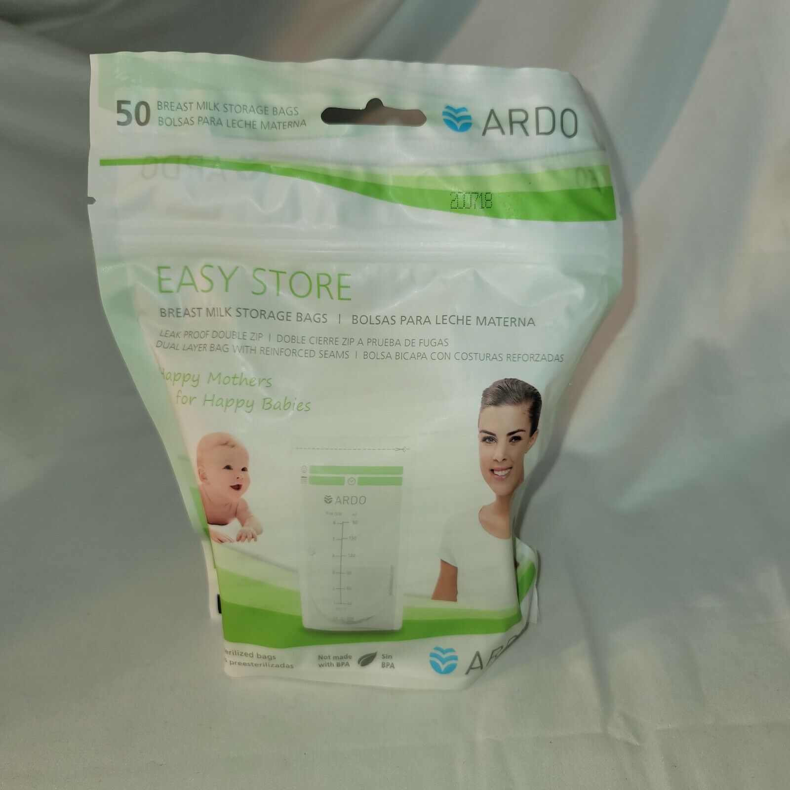 Ardo Medical Easy Store | 100 Breast Milk Storage Bags Pre-Sterilized NEW Clean