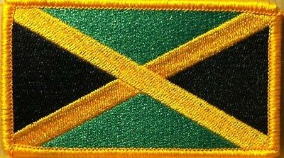 JAMAICA Flag  Iron-On Patch Jamaican Military Tactical Morale Emblem