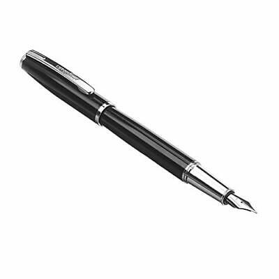 Amazon Basics Refillable Fountain Pen - Fine Point Black Ink