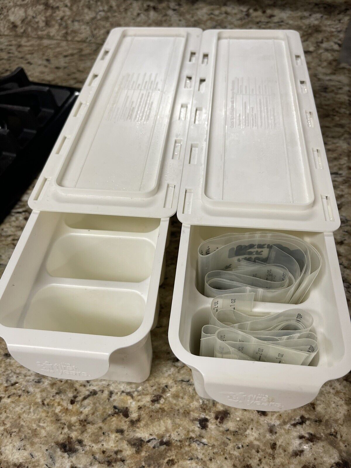 The First Years Breast Milk Storage Easy Store Freezer Organizer With Bags