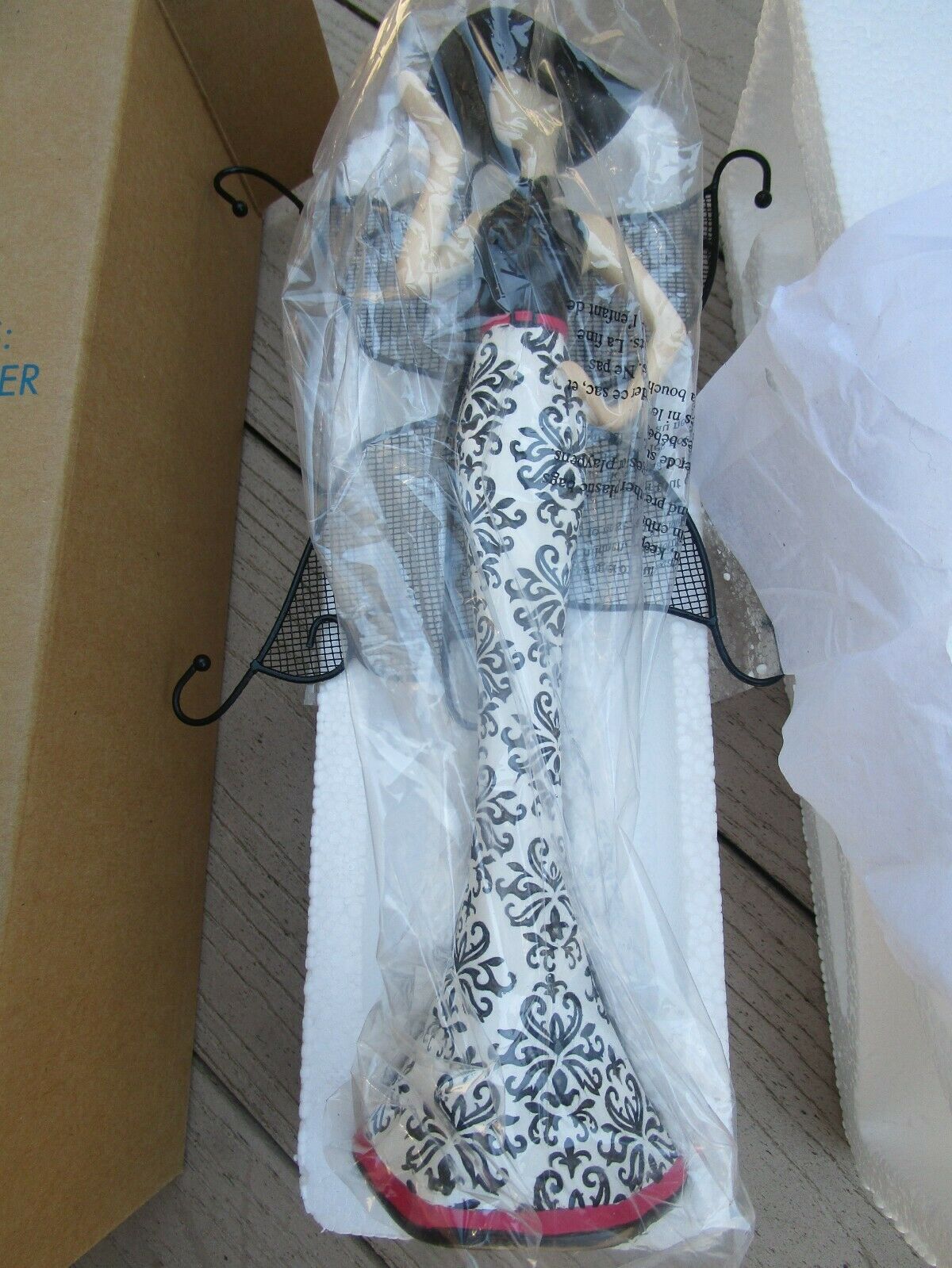 Avon Glamorous Lady  Jewelry Holder 10” New In Box 2010
