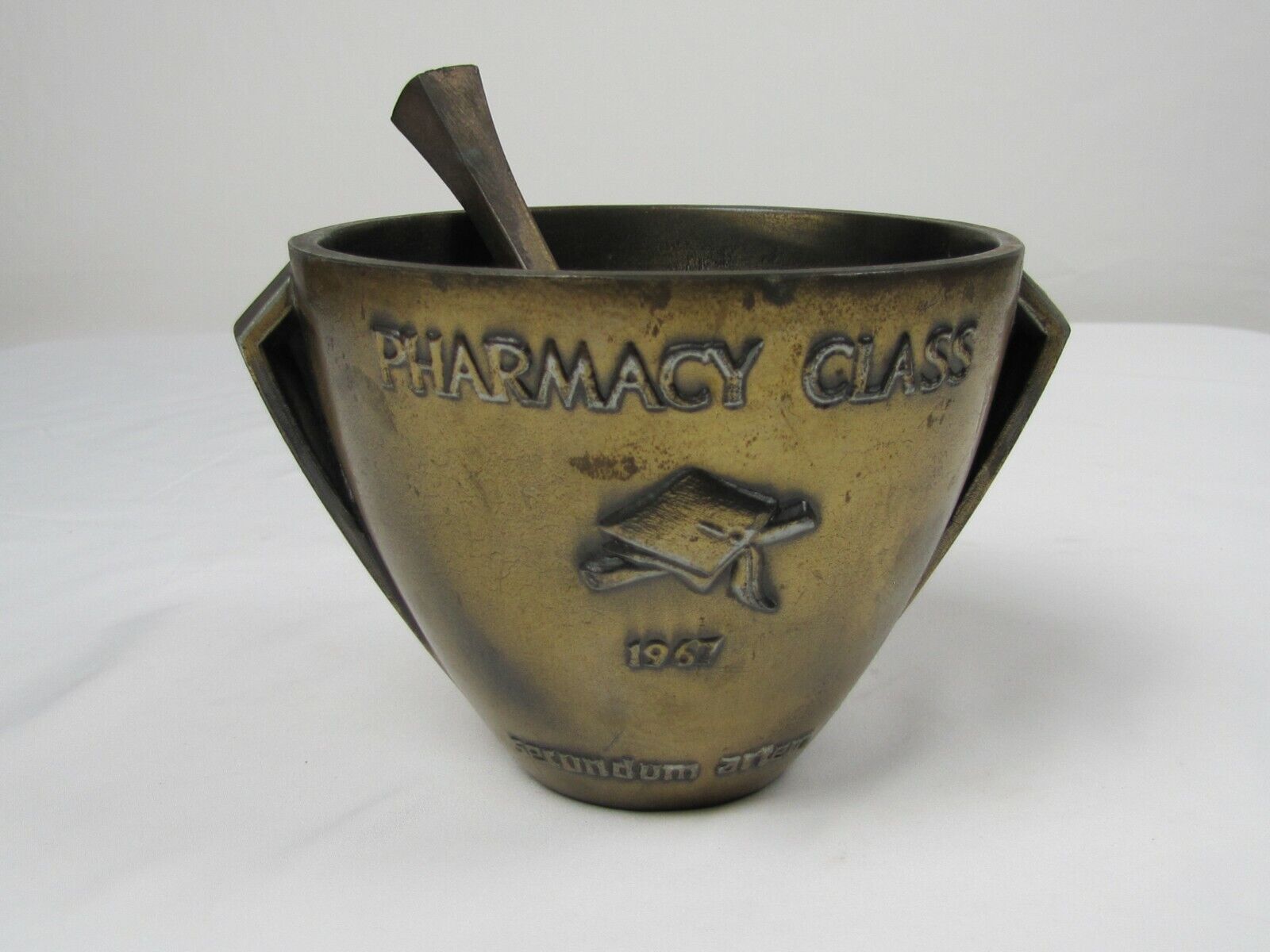 1967 Mortar and pestle from PHARMACY SCHOOL