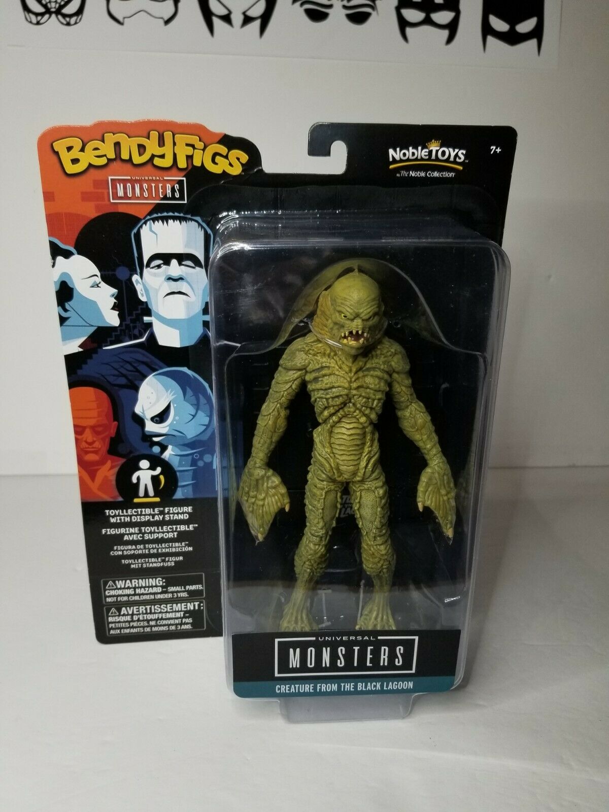 Bendyfigs Universal Monsters Creature From The Black Lagoon Figure Toy Sale New