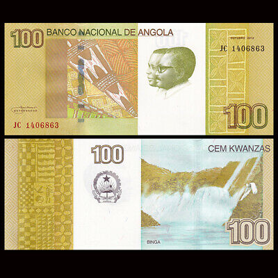 Angola 100 Kwanzas, 2012, P-153, Banknote, UNC