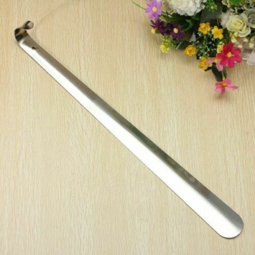 Stainless Steel Long Handled Metal Shoe Horn Spoon Shoehorn Silver 20.5inch Us