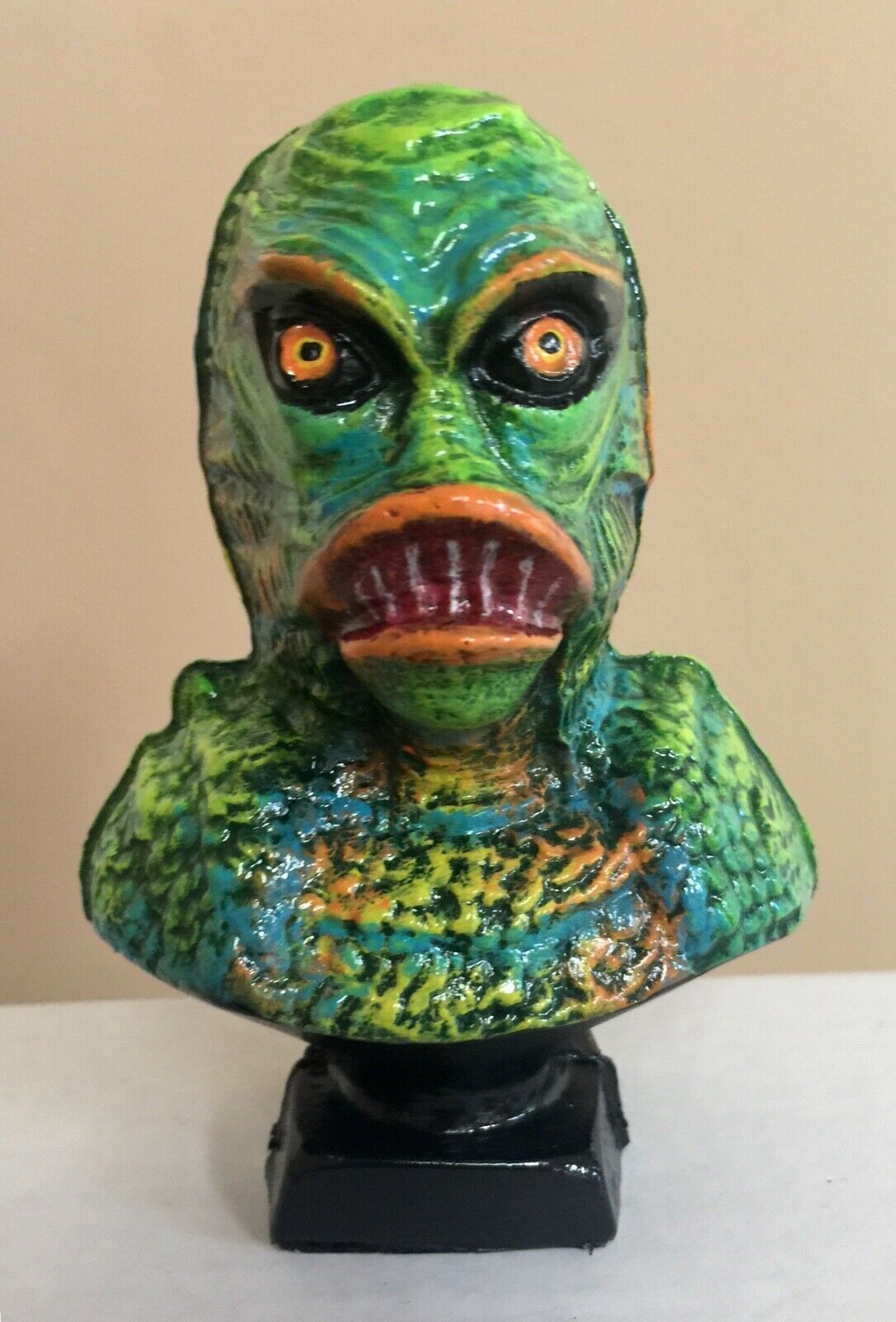 Rapco Universal Monsters Creature From The Black Lagoon Bust Custom Paint By Rak