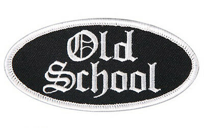 Old School Oval Embroidered 4 Inch Iron On Mc Biker Patch By Miltacusa